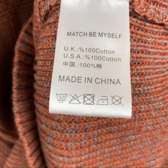 Match Stick Soft Cozy Crewneck Cotton Sweater 3XL - Picture 14 of 14